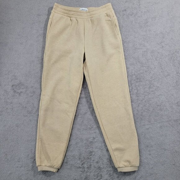 NWOT Mondetta Womens S Beige Jogger Sweatpants - Picture 1 of 5